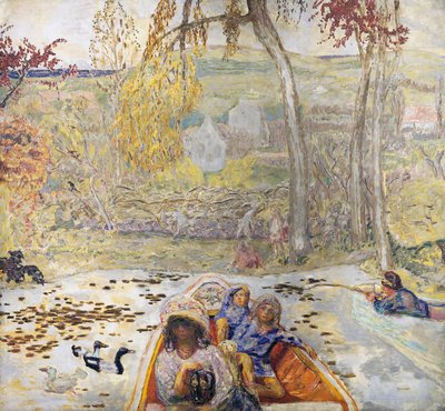I en båd af Pierre Bonnard