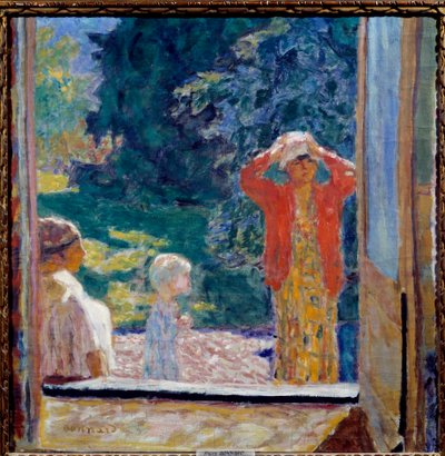 Foran vinduet af Pierre Bonnard