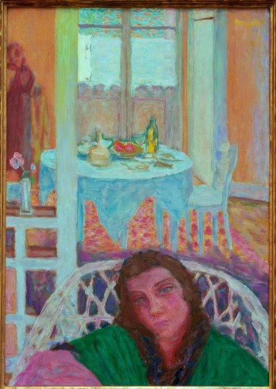 Klart interiør af Pierre Bonnard
