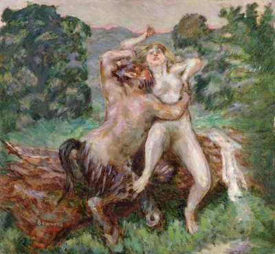 Eftermiddag for en faun af Pierre Bonnard