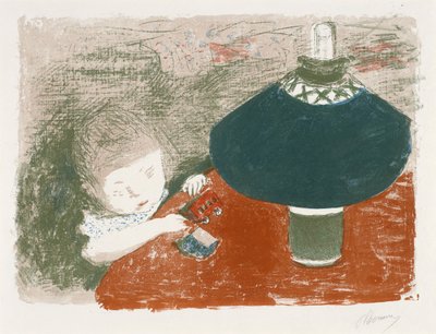 Barnet Lampen af Pierre Bonnard
