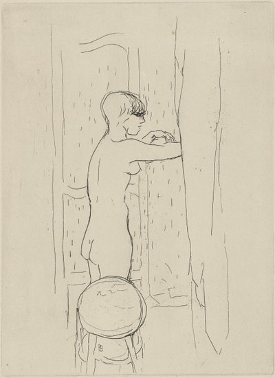 La Toilette (Badet) af Pierre Bonnard