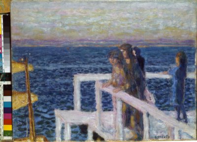 Cannes landingsplads af Pierre Bonnard