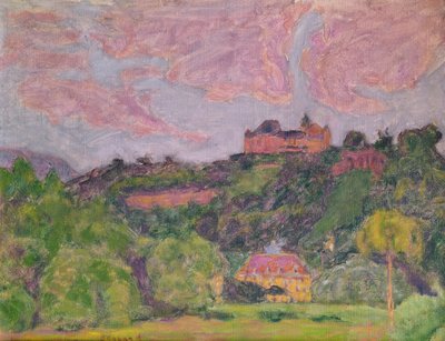 Landskab ved Uriage af Pierre Bonnard
