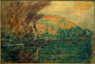 Slæbebåden af Pierre Bonnard