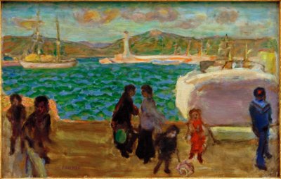 Den tågede kløft (mistral himmel) af Pierre Bonnard