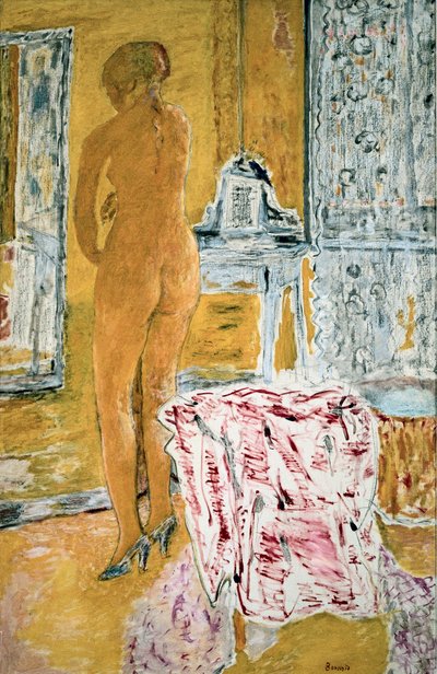 "Den store gule nøgen" af Pierre Bonnard