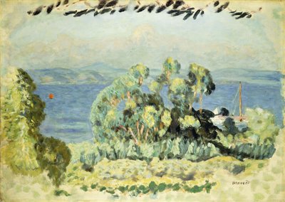 Les Eucalyptus af Pierre Bonnard