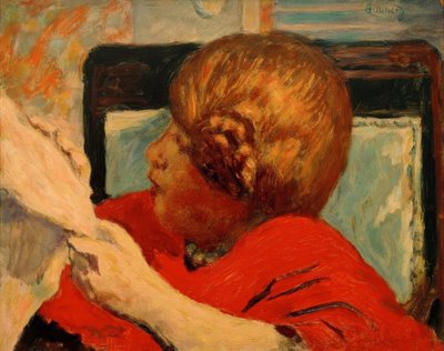 Lesende af Pierre Bonnard