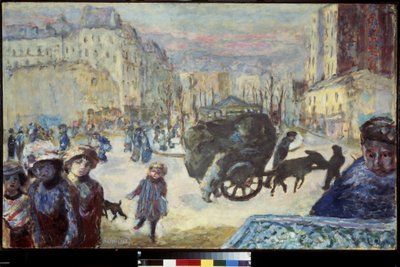 Morgen i Paris (morgen i Paris). Maleri af Pierre Bonnard (1867-1947) af Pierre Bonnard