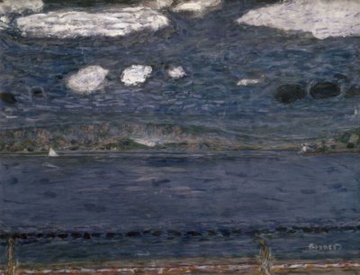 Middelhavet – 1941/44 – 48,3 × 63,2 cm – gouache og blyant på papir af Pierre Bonnard