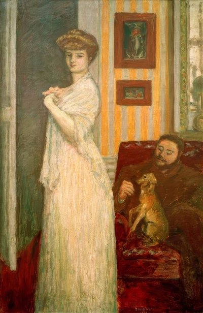 Misia Godebska og Thadée Natanson af Pierre Bonnard