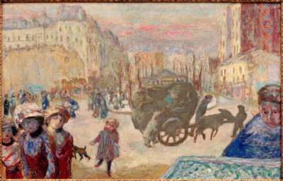 I morgen i Paris af Pierre Bonnard