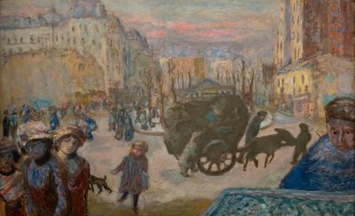 Morgen Paris af Pierre Bonnard
