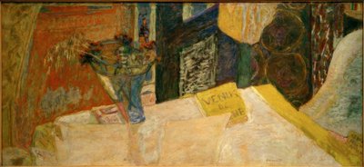 Stilleben med en buket blomster (La Venus de Cyrene) s af Pierre Bonnard