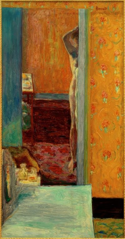Nøgen i et interiør af Pierre Bonnard