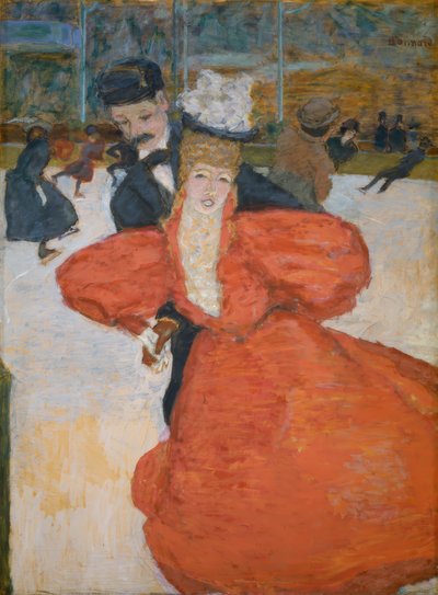 Ice Palace eller Skaters af Pierre Bonnard