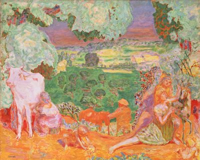 Pastoralsymfoni, 1916-20 af Pierre Bonnard