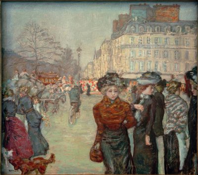 Place Clichy af Pierre Bonnard