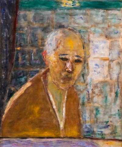 Portræt af kunstneren selv af Pierre Bonnard