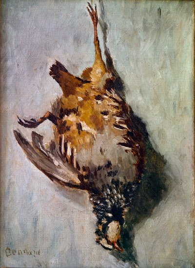 Rød agerhøne af Pierre Bonnard