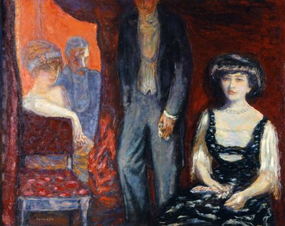 Kassen, 1908 af Pierre Bonnard