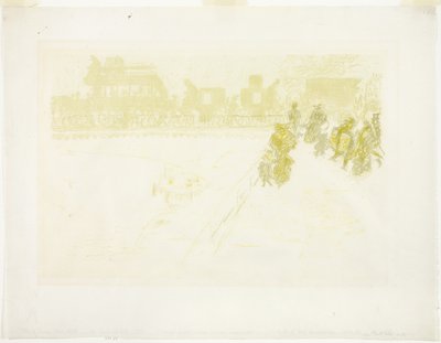 Broen, fra Nogle aspekter af livet i Paris af Pierre Bonnard
