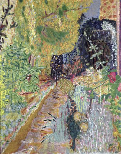 The Garden, ca. 1936 (olie på lærred) af Pierre Bonnard