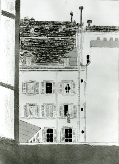 Huset i Gården af Pierre Bonnard