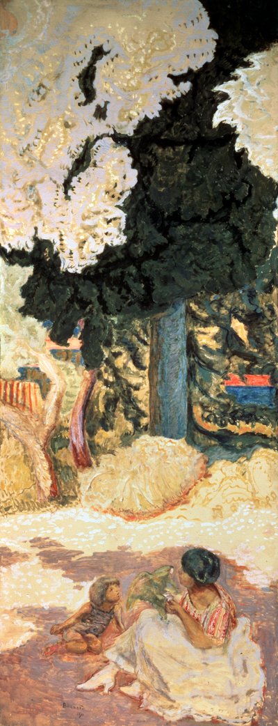 Middelhavet, triptykon, højre sidepanel, 1911. af Pierre Bonnard