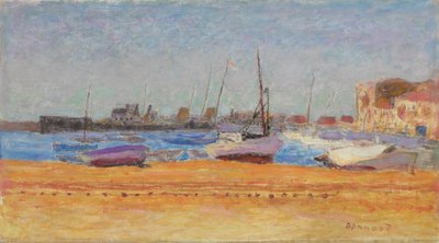Havnen i Cannes; Le port de Cannes, ca. 1924 (olie på lærred) af Pierre Bonnard
