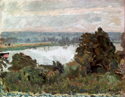 Seinen nær Vernon, c1911. af Pierre Bonnard