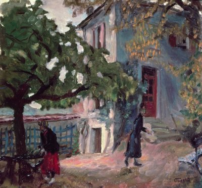 Terrassen af Pierre Bonnard