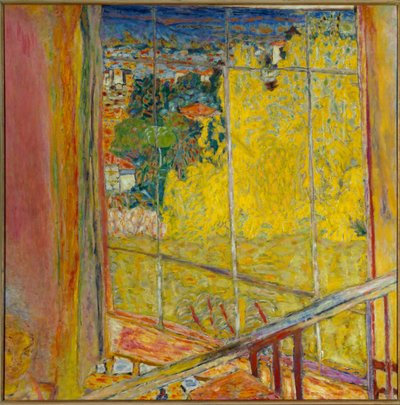 The workshop at the mimosa Painting by Pierre Bonnarddani af Pierre Bonnard