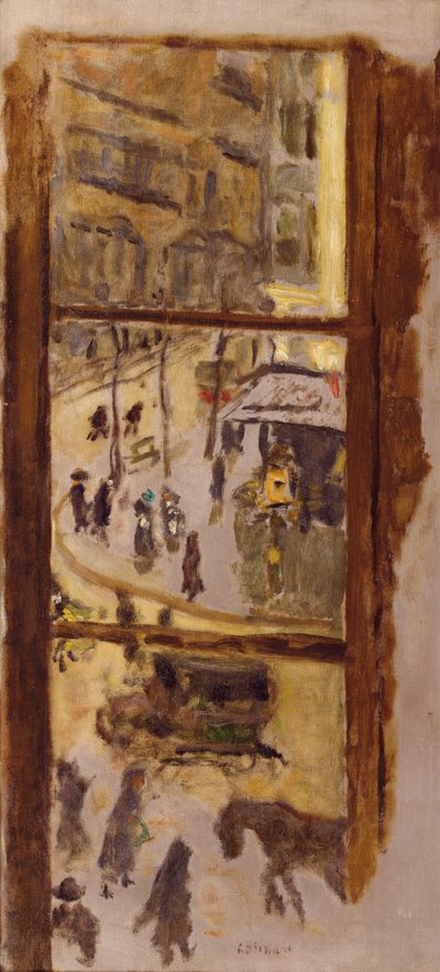 Through the Window Dani af Pierre Bonnard