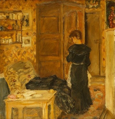 Kvinde i et interiør; Femme a l