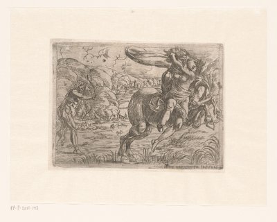 Hercules redder Deianira fra Nessus af Pierre Brebiette