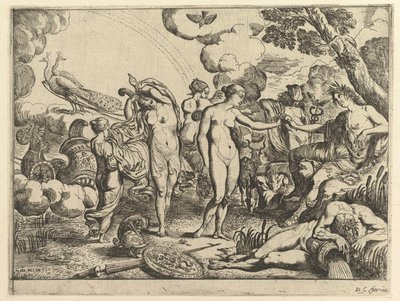 Paris dom, 1610-42. af Pierre Brebiette