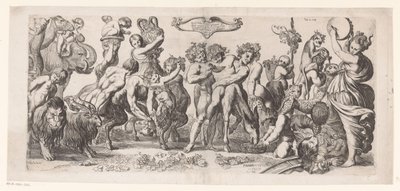 Triomf van Bacchus af Pierre Brebiette