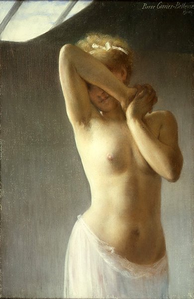 Den første stilling af Pierre Carrier-Belleuse