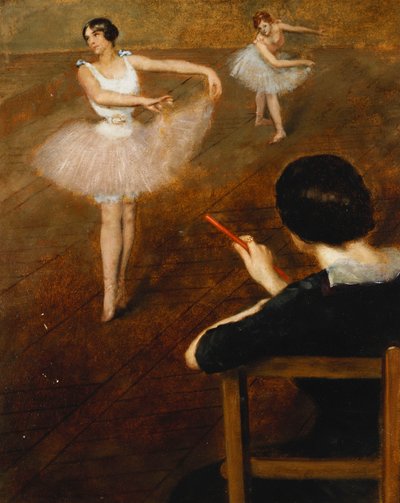 Balletundervisningen af Pierre Carrier-Belleuse