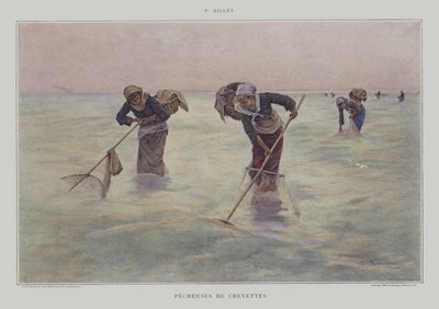 Rejefiskerkvinder af Pierre Celestin Billet