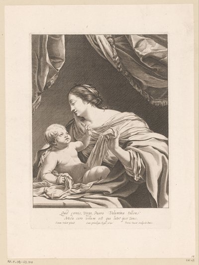 Mary med barn af Pierre Daret