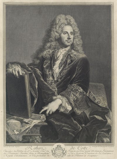 Robert de Cotte af Pierre Drevet