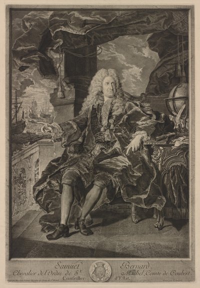 Samuel Bernard af Pierre Drevet