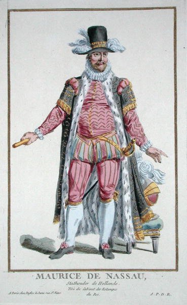 Prins Maurice af Nassau (1567-1625) Stadholder af den hollandske republik fra 