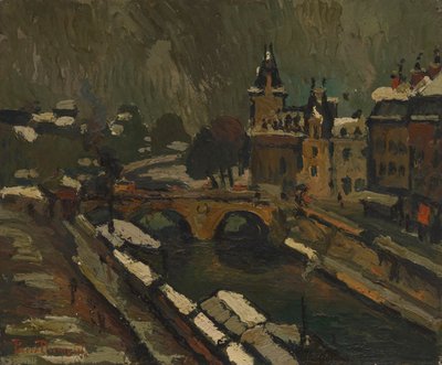 Paris om vinteren af Pierre Dumont