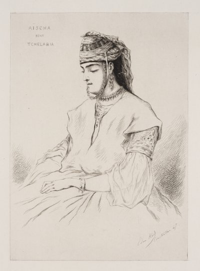 Aischa Bent Tchelabia af Pierre Edmond Alexandre Hedouin