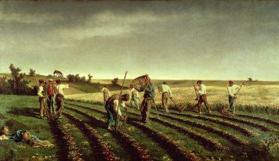 Reaping Sainfoin i Chambaudouin, 1882 af Pierre Edmond Alexandre Hedouin