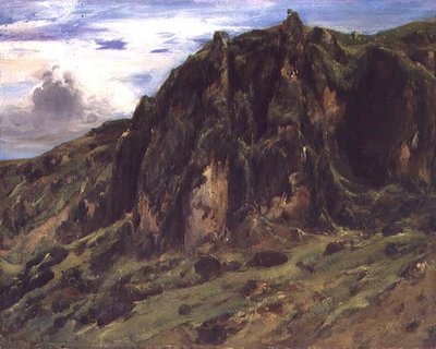 Landskab i Auvergne af Pierre Etienne Theodore Rousseau